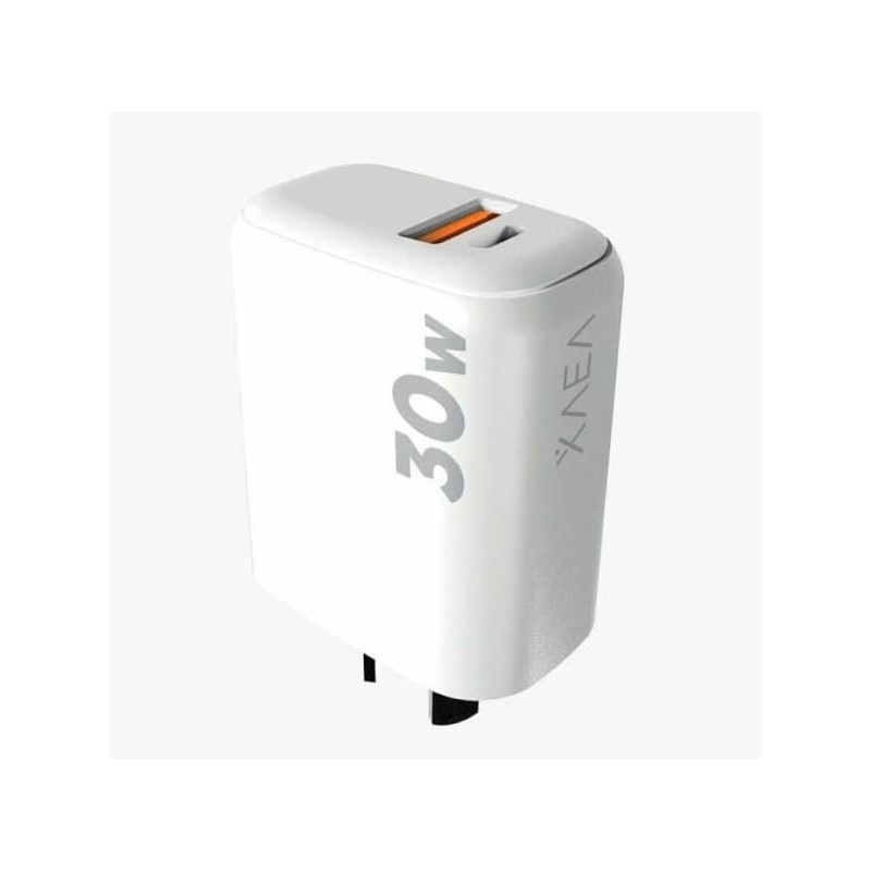 CARGADOR INTENSIFY 30w USB + TC CABLE USB A TIPO C