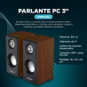 PARLANTE PC DOBLE 3” MADER