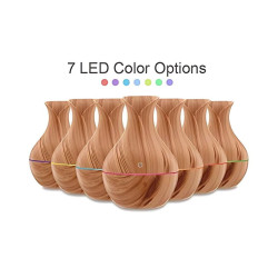 Humidificador Simil Madera Vaporizador