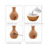 Humidificador Simil Madera Vaporizador