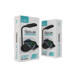LAMPARA CARGADOR INALAMBRICO GLOWIX