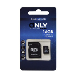 Micro SD 16GB CLASE 10 ONLY