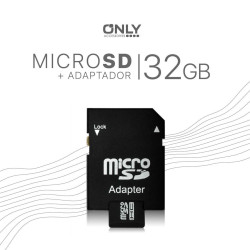 Micro SD 32GB CLASE 10 ONLY