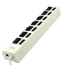 ADAPTADOR HUB USB 7 PUERTOS