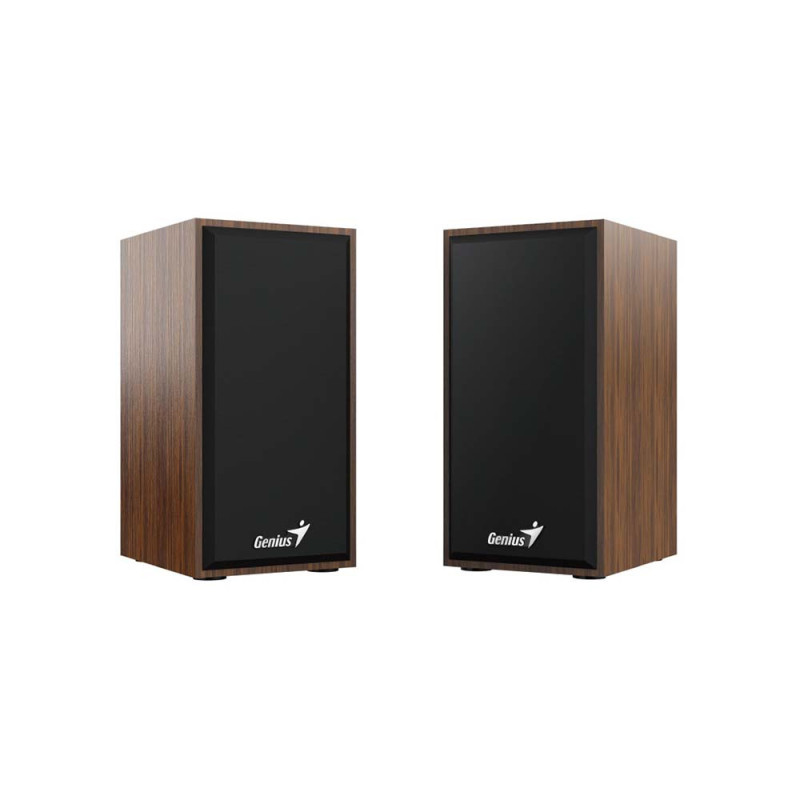 PARLANTES GENIUS SP-HF 180 USB POWER WOOD