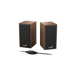 PARLANTES GENIUS SP-HF 180 USB POWER WOOD