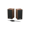PARLANTES GENIUS SP-HF 180 USB POWER WOOD