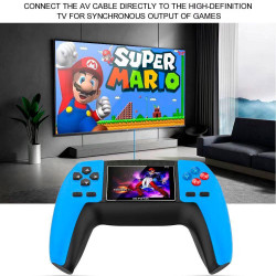 Consola De Juegos Portátil Retro P5 520 Juegos Y Soporte Pantalla A Color Rojo