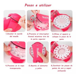 Aplicador de brillos para pelo