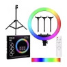 Aro led 10 luz RBG c/tripode 2.1mts