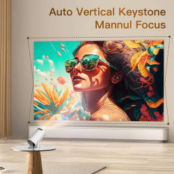 Proyector c/android tv BOX WIFI