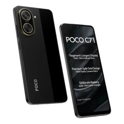 Poco C71 3 + 64gb Rom  Negro