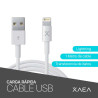 CABLE USB  QUALY 4.4 AMP  XAEA  LIGHTNING 1 MTS