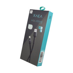 CABLE USB  WOLVERINE XAEA LIGHTNING 4.4 AMP