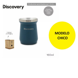 MATE CHICO TERMICO Azul PASTEL 160Ml- DISCOVERY