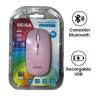 MOUSE INALAMBRICO SEISA 2.4 GHZ + BLUETOOTH A BATERIA RECARGABLE