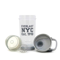 BOTELLA SHAKER DEPORTIVA C/ MEZCLADOR 500ML EVERLAST