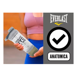BOTELLA SHAKER DEPORTIVA C/ MEZCLADOR 500ML EVERLAST