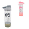 BOTELLA SHAKER DEPORTIVA C/ MEZCLADOR 500ML EVERLAST
