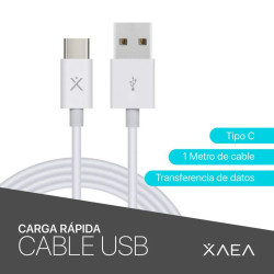CABLE USB TIPO C 4.4A 1M  XAEA