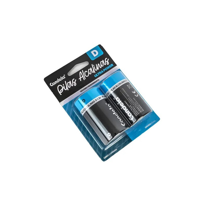 PILAS D CANDELA ALCALINAS X 2 UNID BLISTER