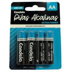 PILAS CANDELA ALCALINAS AA...