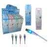 CABLE TIPO C TIME CON LUZ 3.1A EN CAJA