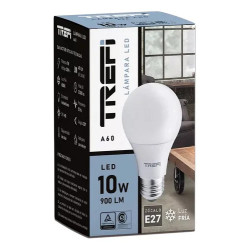 Lámpara Led 10w Luz Fría E27 Pack X 10 Trefi Foco