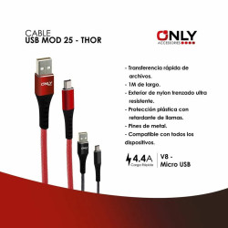 Cable USB V8 Thor