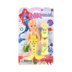 MUÑECA MINI SIRENA  ZUMO
