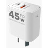 CARGADOR SUPREME 45W USB + TIPO C